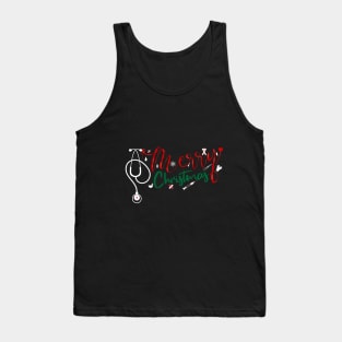 health worker merry christmas Tank Top